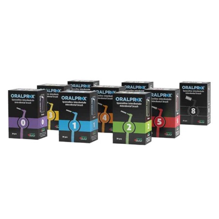 Oralprox Scovolino Blister 6 Pezzi Misura 4 Oralprox Scovolino Blister 6 Pezzi Misura 4