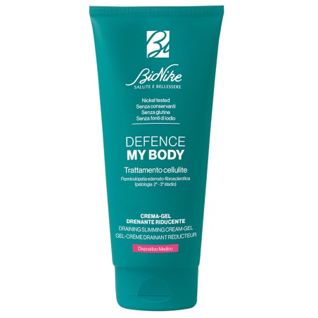 Defence My Body Trattamento Cellulite Crema-gel Drenante Riducente 75 Ml Defence My Body Trattamento Cellulite Crema-gel Drenante Riducente 75 Ml
