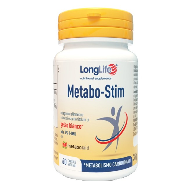 Longlife Metabo Stim 60 Capsule Vegetali Senza Glutine Longlife Metabo Stim 60 Capsule Vegetali Senza Glutine