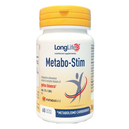Longlife Metabo Stim 60 Capsule Vegetali Senza Glutine Longlife Metabo Stim 60 Capsule Vegetali Senza Glutine