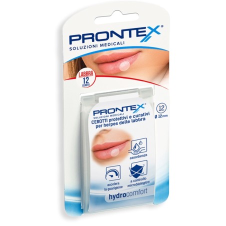 Prontex Hydrocomfort Herpes 12 Pezzi Prontex Hydrocomfort Herpes 12 Pezzi