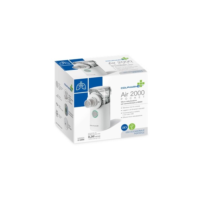 Aerosol Mesh Tascabile Colpharma Air 2000 Pocket Aerosol Mesh Tascabile Colpharma Air 2000 Pocket