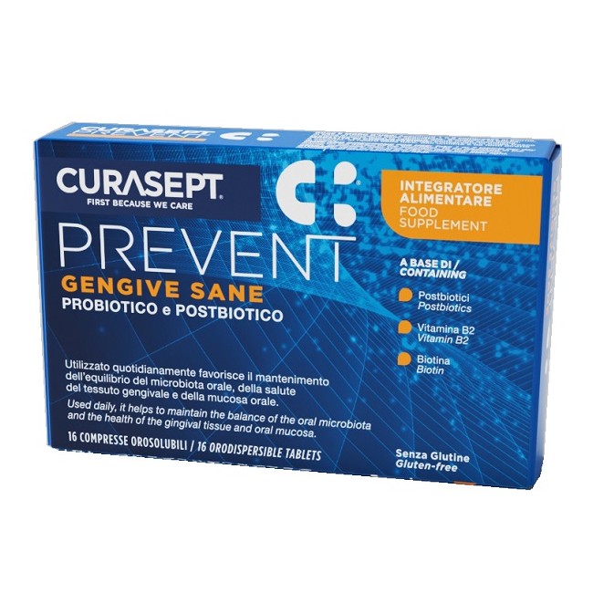 Curasept Prevent Gengive 16 Compresse Curasept Prevent Gengive 16 Compresse