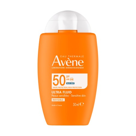 Tubo da 50 ml di Avene Solari Ultra Fluido Invisibile Spf 50+ Tubo da 50 ml di Avene Solari Ultra Fluido Invisibile Spf 50+