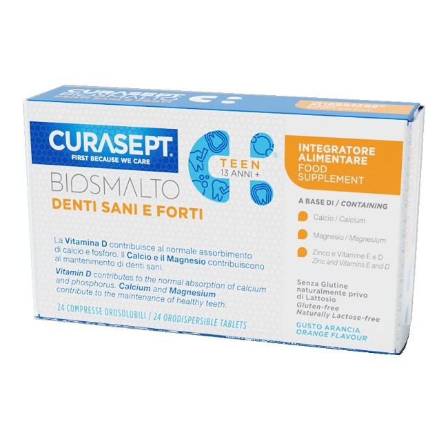 Curasept Biosmalto Teen 24 Compresse