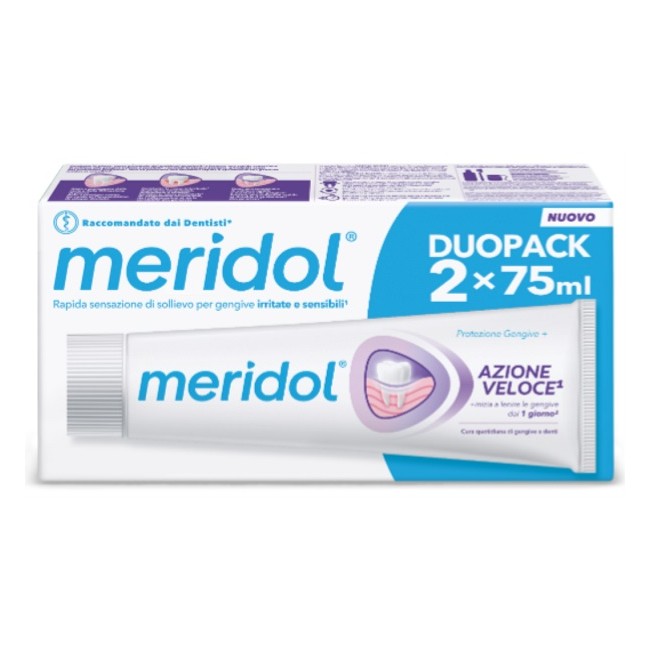 Meridol Dentifricio Azione Veloce 75 Ml Bitubo Meridol Dentifricio Azione Veloce 75 Ml Bitubo