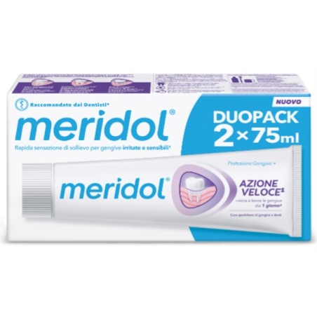 Meridol Dentifricio Azione Veloce 75 Ml Bitubo Meridol Dentifricio Azione Veloce 75 Ml Bitubo