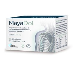 Mayadol 30 Stick Packs Orosolubili Da 1,9 G Gusto Arancia Senza Glutine Senza Lattosio