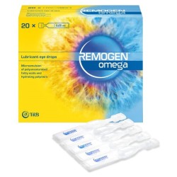 Remogen Omega Gocce Oculari Lubrificanti 20 Monodose Da 0,25 Ml