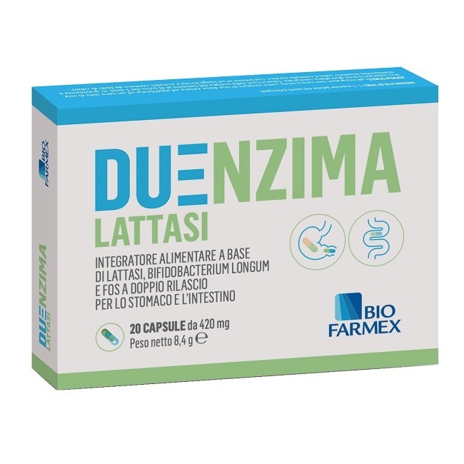 Duenzima Lattasi 20 Capsule Da 421 Mg Duenzima Lattasi 20 Capsule Da 421 Mg