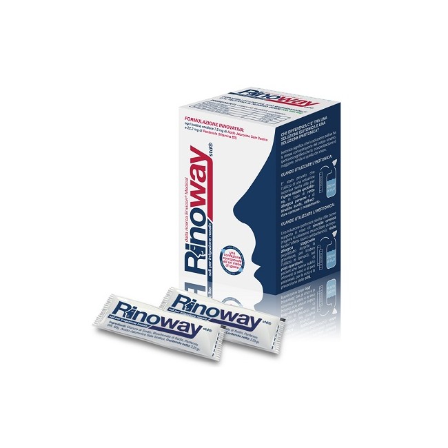 Envicon Medical Rinoway® Std Sali Per Irrigazione Nasale Isotonici 15 Bustine Envicon Medical Rinoway® Std Sali Per Irrigazione Nasale Isotonici 15 Bustine