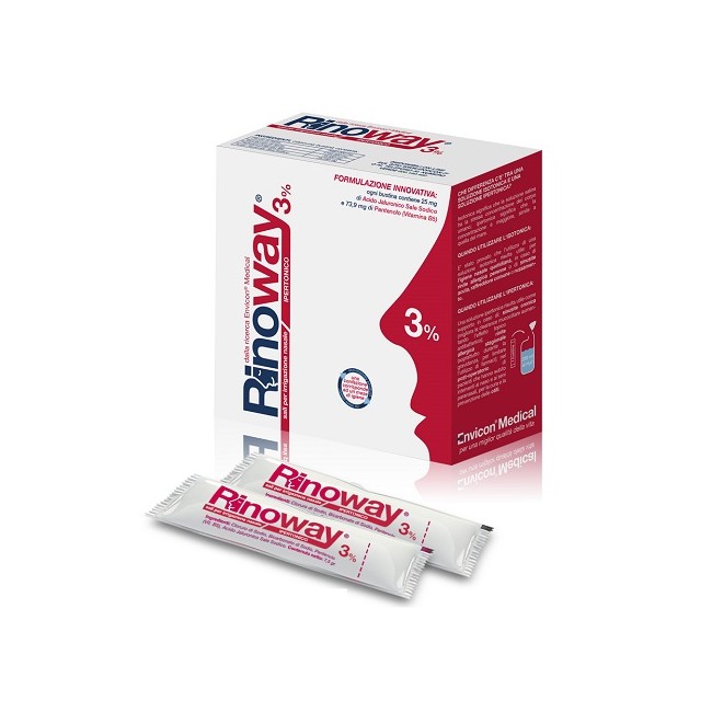 Envicon Medical Rinoway® 3% Sali Per Irrigazione Nasale Ipertonici Bustine Envicon Medical Rinoway® 3% Sali Per Irrigazione Nasale Ipertonici Bustine