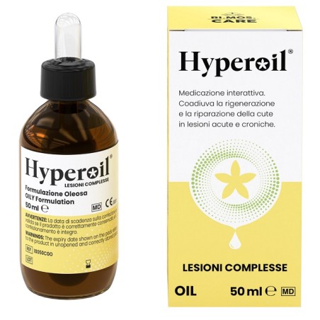 Hyperoil Soluzione Oleosa 50 Ml Lesioni Complesse Hyperoil Soluzione Oleosa 50 Ml Lesioni Complesse