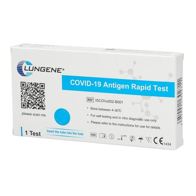 Test Antigenico Rapido Covid-19 Clungene Autodiagnostico Determinazione Qualitativa Antgeni Sars-cov-2 In Tamponi Nasali Mediant