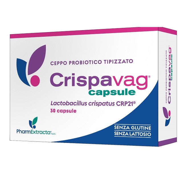 Crispavag 30 Capsule Senza Glutine Senza Lattosio