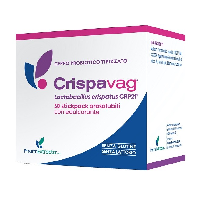 Crispavag 30 Stick 1,2 G Con Edulcorante Senza Glutine Senza Lattosio