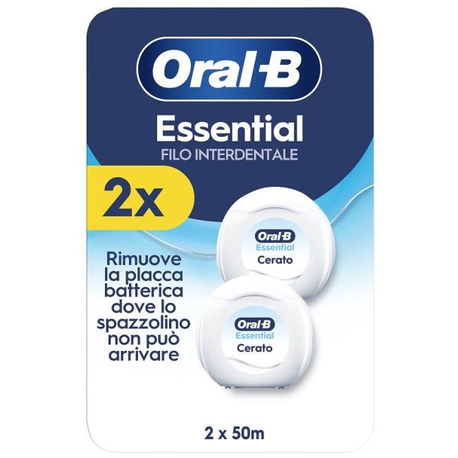Oralb Man Filo Interdentale Cerato 50 Metri Oralb Man Filo Interdentale Cerato 50 Metri