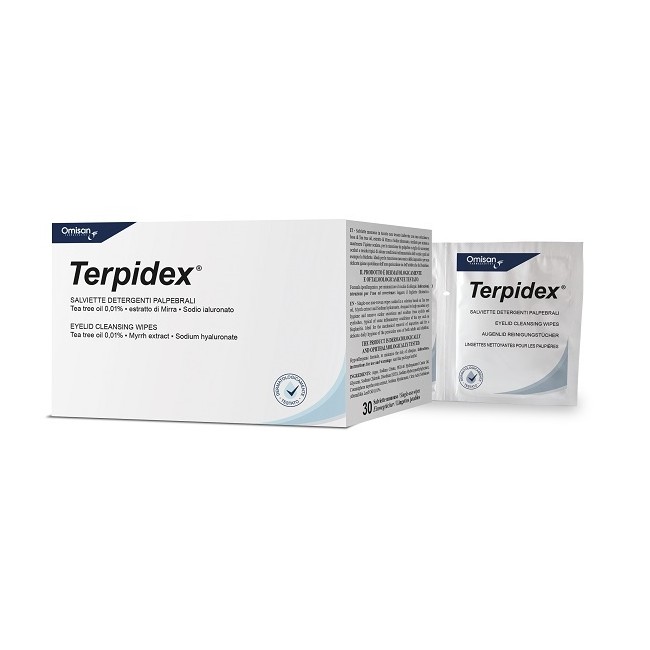 Terpidex Salviette Detergenti Palpebrali 30 Bustine Terpidex Salviette Detergenti Palpebrali 30 Bustine