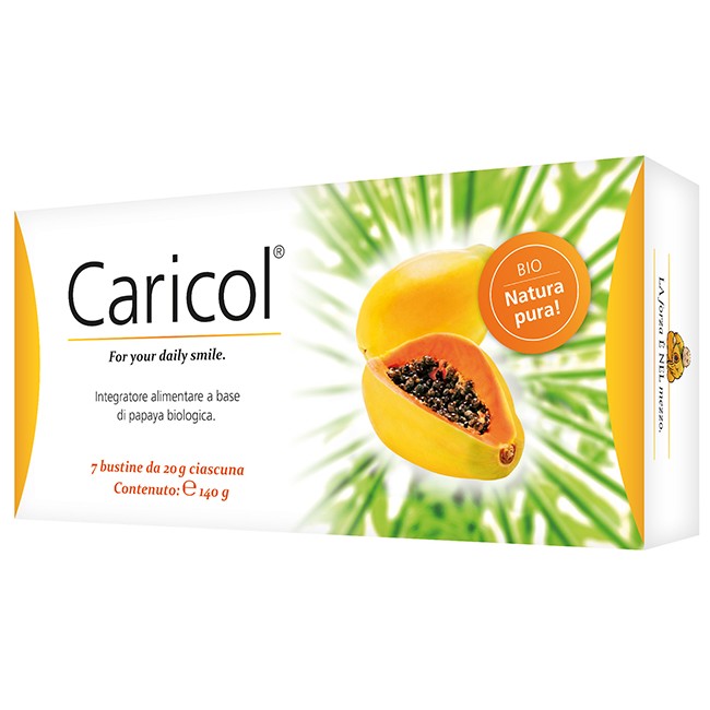 Caricol 7 Bustine Da 20 G Senza Glutine Senza Lattosio Caricol 7 Bustine Da 20 G Senza Glutine Senza Lattosio
