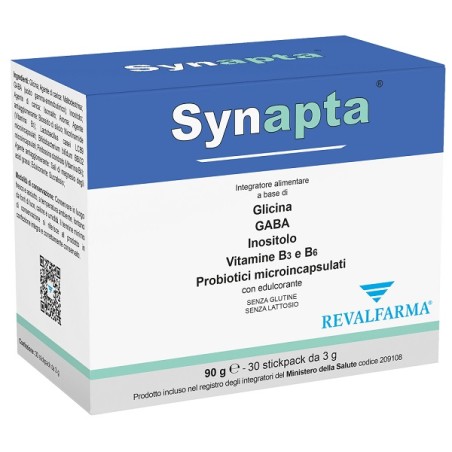 Synapta 30 Stickpack Con Edulcorante Senza Glutine E Lattosio Synapta 30 Stickpack Con Edulcorante Senza Glutine E Lattosio