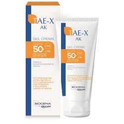 TAE-X Ak Spf50 Gel Crema gel Trattamento Macchie Solari 50 ml
