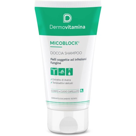 Dermovitamina Micoblock Doccia Shampoo Per Igiene Corpo Capelli Quotidiana 200 Ml Dermovitamina Micoblock Doccia Shampoo Per Igiene Corpo Capelli Quotidiana 200 Ml