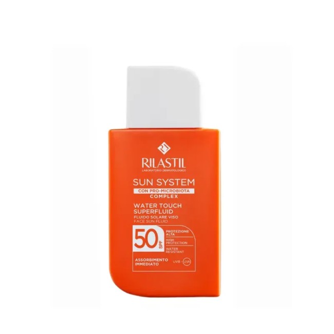 Flacone da 50 ml di Rilastil Sun Water Superfluid Fluido Protettivo Spf 50 Flacone da 50 ml di Rilastil Sun Water Superfluid Fluido Protettivo Spf 50