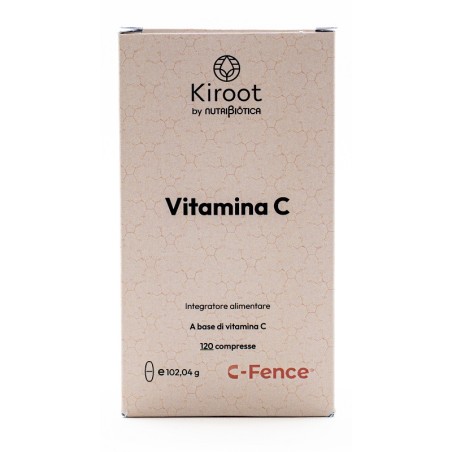 Kiroot By Nutribiotica Vitamina C 120 Compresse Senza Glutine Senza Lattosio Kiroot By Nutribiotica Vitamina C 120 Compresse Senza Glutine Senza Lattosio