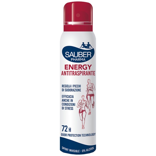 Sauber Deo 72h Energy Antitraspirante Spray 150 Ml Sauber Deo 72h Energy Antitraspirante Spray 150 Ml