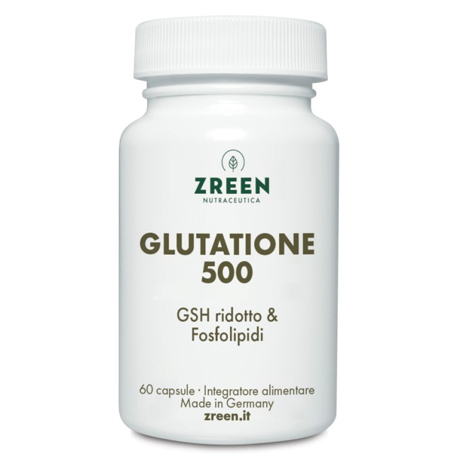 Zreen Glutatione 500 60 Capsule Zreen Glutatione 500 60 Capsule