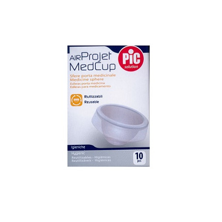 Pic Medcup Sfere Portamedicinale 10 Pezzi Pic Medcup Sfere Portamedicinale 10 Pezzi
