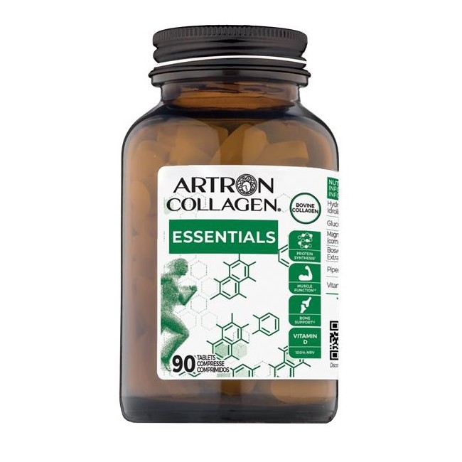 Artron Collagen Essentials 90 Compresse Senza Zuccheri Senza Edulcoranti Senza Glutine Senza Lattosio