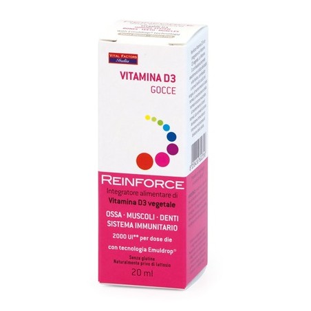 Reinforce Vitamina D3 Gocce 20ml