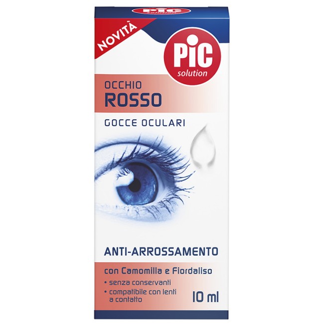Pic Gocce Oculari Occhio Rosso 10 Ml Pic Gocce Oculari Occhio Rosso 10 Ml