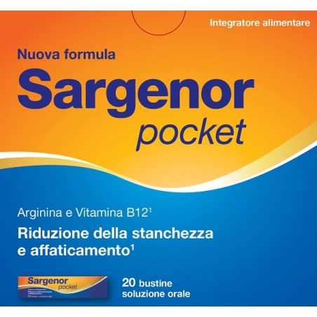 Sargenor Pocket 20 Bustine Da 5 Ml Sargenor Pocket 20 Bustine Da 5 Ml