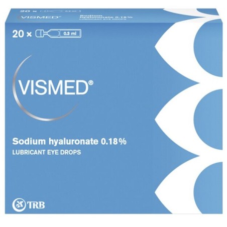 Collirio Lubrificante Vismed Con Acido Ialuronico 0,18% 20 Fialette X 0,3 Ml Collirio Lubrificante Vismed Con Acido Ialuronico 0,18% 20 Fialette X 0,3 Ml