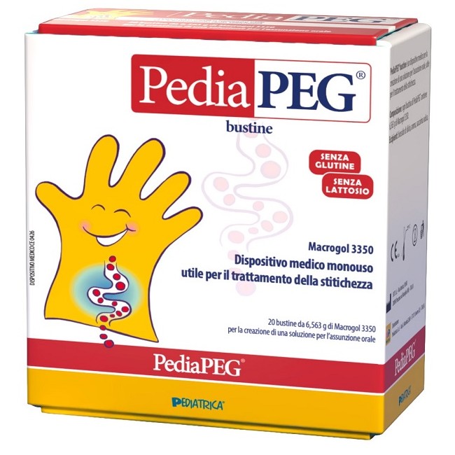 Pediapeg 20 Bustine Senza Glutine E Lattosio
