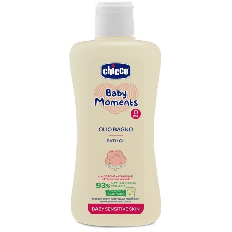 Chicco Baby Moments Olio Bagno Sens 200 Ml Chicco Baby Moments Olio Bagno Sens 200 Ml