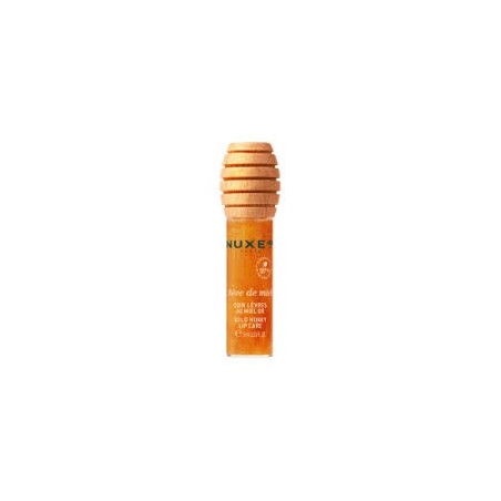 Tubetto da 10 ml di Nuxe Reve de Miel Gold Honey Lucidalabbra Nutriente Glitterato Tubetto da 10 ml di Nuxe Reve de Miel Gold Honey Lucidalabbra Nutriente Glitterato