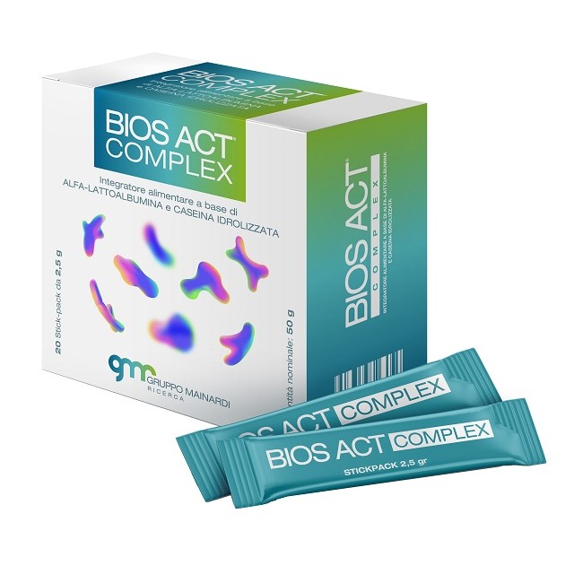 Bios Act Complex 20 Stick Pack 2,5 G Contiene Derivati Del Latte Bios Act Complex 20 Stick Pack 2,5 G Contiene Derivati Del Latte