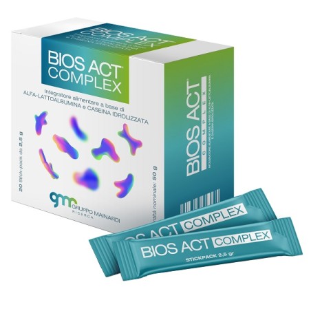 Bios Act Complex 20 Stick Pack 2,5 G Contiene Derivati Del Latte Bios Act Complex 20 Stick Pack 2,5 G Contiene Derivati Del Latte