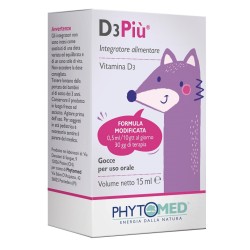 D3piu' Formula Modificata Gocce Orale 15 Ml