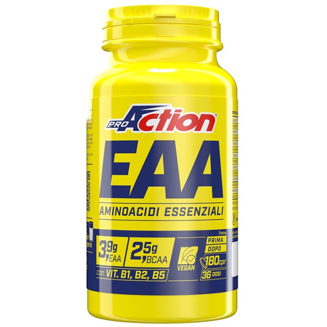 Proaction Eaa 180 Compresse Da 1,3 G Senza Glutine Naturalmente Privo Di Lattosio