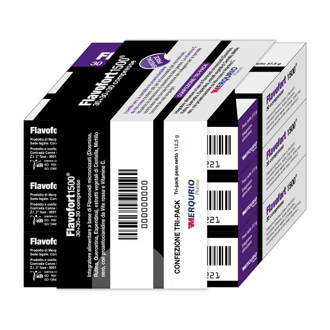 Flavofort 1500 30 Compresse 1,25 G 3 Pezzi