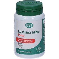 ESI Le Dieci Erbe Più Forte Integratore Naturale Lassativo 100 Ovalette