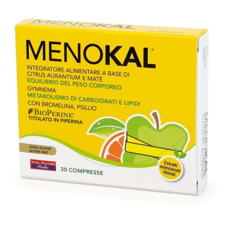 Menokal 30 Compresse Senza Glutine