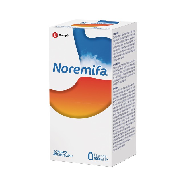 Noremifa Sciroppo Antireflusso 500ml Noremifa Sciroppo Antireflusso 500ml