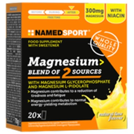 Magnesium Blend Of 2 Sources 20 Stick