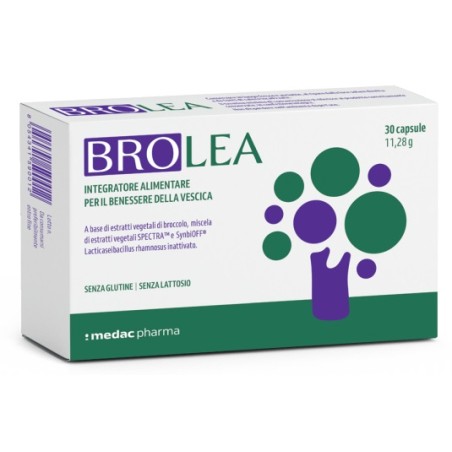 Brolea 30 Capsule Senza Glutine E Lattosio Brolea 30 Capsule Senza Glutine E Lattosio