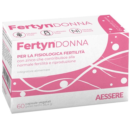 Fertyn Donna 60 Capsule Vegetali Senza Glutine Senza Lattosio Fertyn Donna 60 Capsule Vegetali Senza Glutine Senza Lattosio
